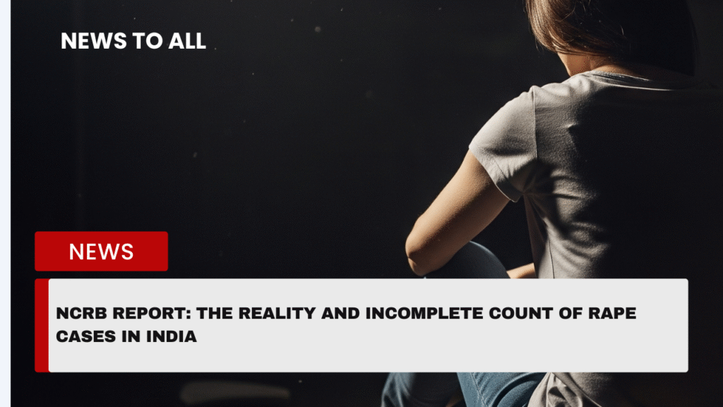 NCRB report: The reality and incomplete count of rape cases in India